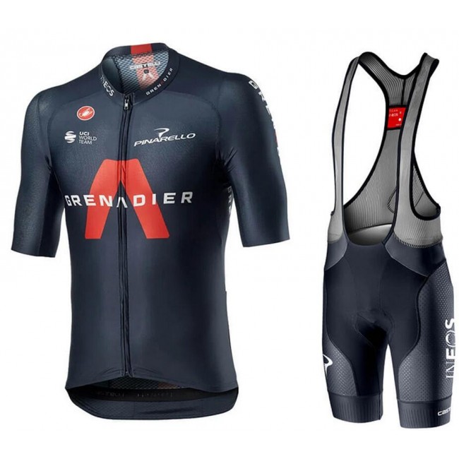 INEOS GRENADIER 2020 Aero Race 61 Fietskleding Wielershirt Korte Mouw+Korte Fietsbroeken Bib BFG1A INEOS GRENADIER 2020 Aero Race 61 Fietskleding Wielershirt Korte Mouw+Korte Fietsbroeken Bib BFG1A