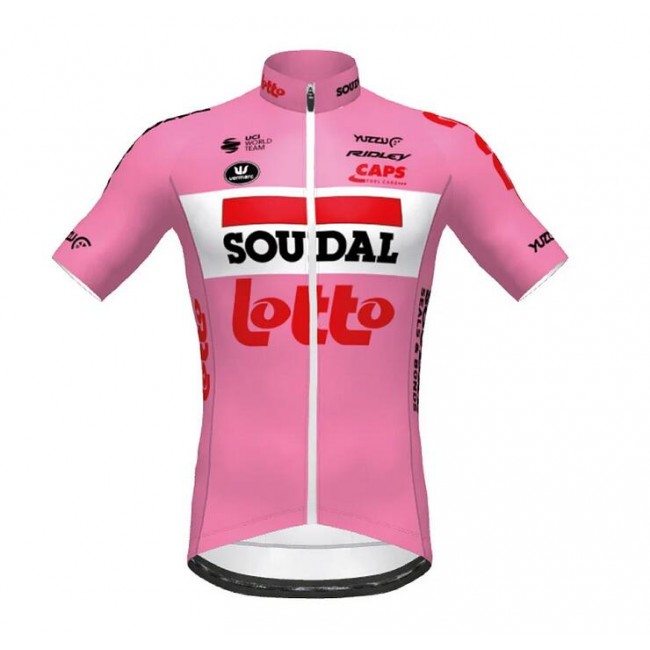 Lotto Soudal 2020 Giro d- Italia Fietsshirt Korte Mouw fuchsia E9RAL Lotto Soudal 2020 Giro d- Italia Fietsshirt Korte Mouw fuchsia E9RAL