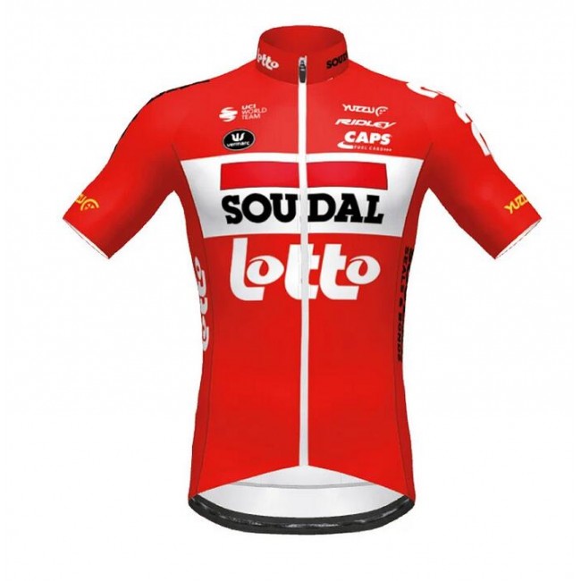 Lotto Soudal 2020 TdF Fietsshirt Korte Mouw rouge Wit HGL5Q Lotto Soudal 2020 TdF Fietsshirt Korte Mouw rouge Wit HGL5Q