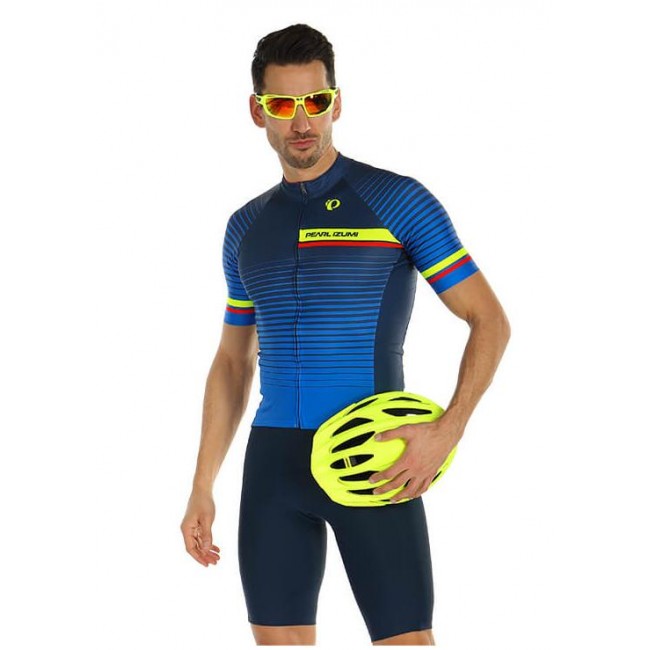 PEARL IZUMI Elite Pursuit LTD Fietskleding Wielershirt Korte Mouw+Korte Fietsbroeken Bib blauw 2IIJH PEARL IZUMI Elite Pursuit LTD Fietskleding Wielershirt Korte Mouw+Korte Fietsbroeken Bib blauw 2IIJH