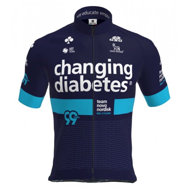 2020 Team Novo Nordisk Maillot Cyclisme 444AW 2020 Team Novo Nordisk Maillot Cyclisme 444AW