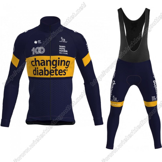 Novo Nordisk 2021 Fietskleding Fietsshirt Lange Mouw+Lange Fietsbroek Bib 58 Novo Nordisk 2021 Fietskleding Fietsshirt Lange Mouw+Lange Fietsbroek Bib 58