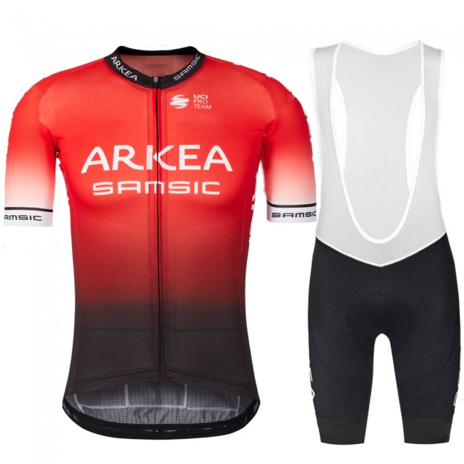 Arkea Samsic 2021 Fietskleding Fietsshirt Korte Mouw+Korte Fietsbroeken Bib 2021095 Arkea Samsic 2021 Fietskleding Fietsshirt Korte Mouw+Korte Fietsbroeken Bib 2021095