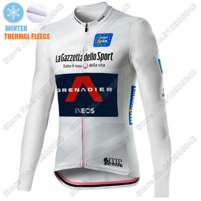 Winter Thermal Fleece Mannen Giro D-italia INEOS Grenadier 2021 Fietskleding Fietsshirt Lange Mouw 2021012 Winter Thermal Fleece Mannen Giro D-italia INEOS Grenadier 2021 Fietskleding Fietsshirt Lange Mouw 2021012
