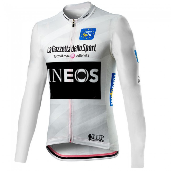 Giro D-italia INEOS 2021 Fietskleding Fietsshirt Lange Mouw 2021030 Giro D-italia INEOS 2021 Fietskleding Fietsshirt Lange Mouw 2021030