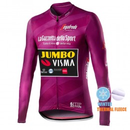 Winter Thermal Fleece Mannen Giro D-italia Jumbo Visma 2021 Fietskleding Fietsshirt Lange Mouw 2021050 Winter Thermal Fleece Mannen Giro D-italia Jumbo Visma 2021 Fietskleding Fietsshirt Lange Mouw 2021050