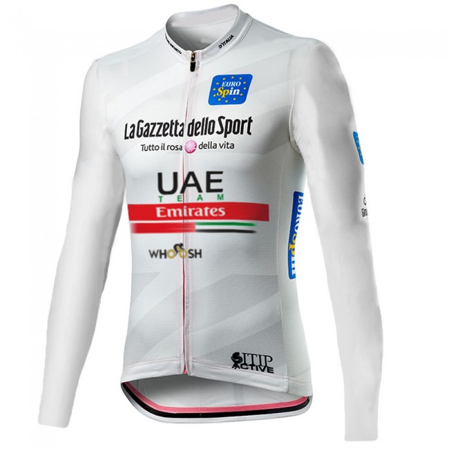 Giro D-italia Uae Emirates 2021 Fietskleding Fietsshirt Lange Mouw 2021079 Giro D-italia Uae Emirates 2021 Fietskleding Fietsshirt Lange Mouw 2021079