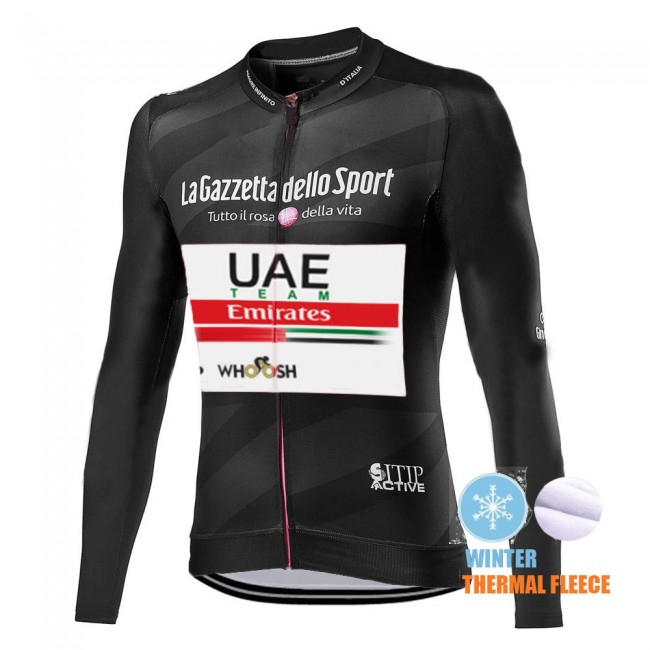 Winter Thermal Fleece Mannen Giro D-italia Uae Emirates 2021 Fietskleding Fietsshirt Lange Mouw 2021085 Winter Thermal Fleece Mannen Giro D-italia Uae Emirates 2021 Fietskleding Fietsshirt Lange Mouw 2021085