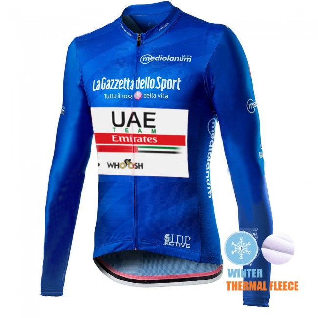 Winter Thermal Fleece Mannen Giro D-italia Uae Emirates 2021 Fietskleding Fietsshirt Lange Mouw 2021086 Winter Thermal Fleece Mannen Giro D-italia Uae Emirates 2021 Fietskleding Fietsshirt Lange Mouw 2021086