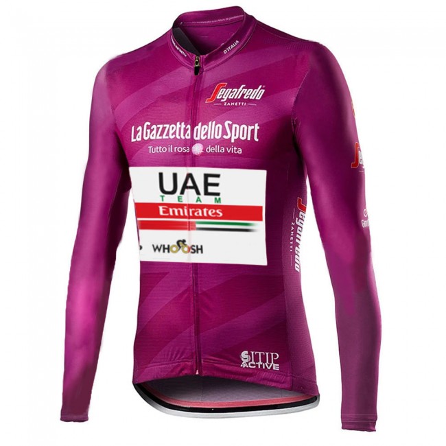 Giro D-italia Uae Emirates 2021 Fietskleding Fietsshirt Lange Mouw 2021082 Giro D-italia Uae Emirates 2021 Fietskleding Fietsshirt Lange Mouw 2021082