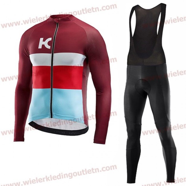 2018 Katusha rood Wielerkleding Set Wielershirt Lange Mouw+Lange fietsbroeken Bib A2018901 2018 Katusha rood Wielerkleding Set Wielershirt Lange Mouw+Lange fietsbroeken Bib A2018901