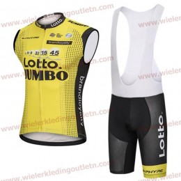 2018 Lotto Jumbo Wielerkleding Set Wielershirt Mouwloze+Fiets Koersbroek A2018908 2018 Lotto Jumbo Wielerkleding Set Wielershirt Mouwloze+Fiets Koersbroek A2018908