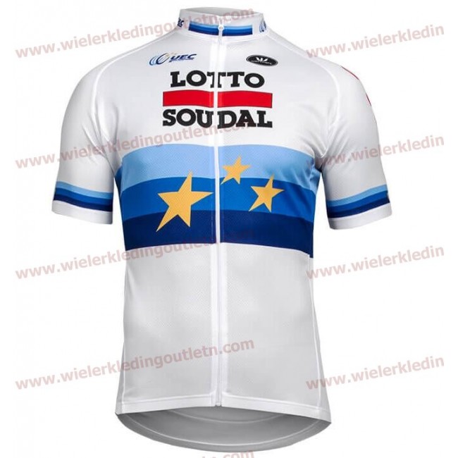 LOTTO SOUDAL European champion 2018 Wielershirt Korte Mouwen D232 LOTTO SOUDAL European champion 2018 Wielershirt Korte Mouwen D232