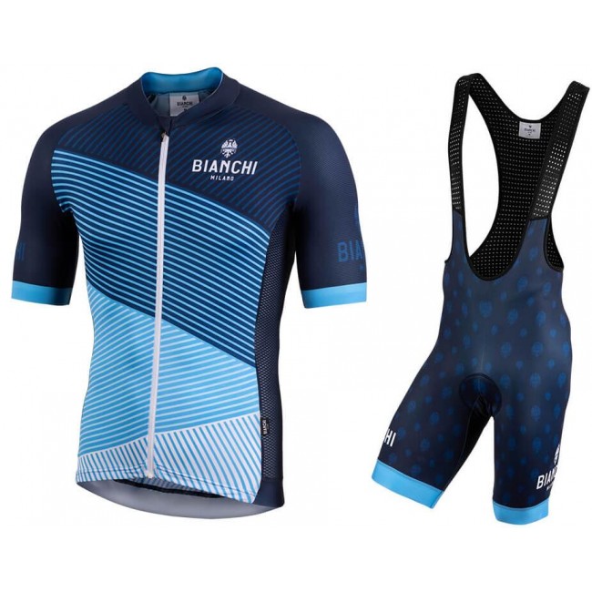 BIANCHI MILANO Bisceglie Fietskleding Set Fietsshirt Korte Mouw+Korte fietsbroeken Bib 190224073 BIANCHI MILANO Bisceglie Fietskleding Set Fietsshirt Korte Mouw+Korte fietsbroeken Bib 190224073