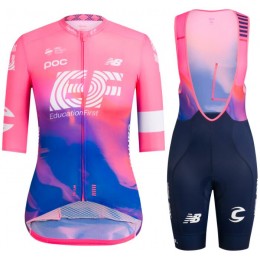 EF Education First PRO TEAM AERO 2019 Dames Fietskleding Set Fietsshirt Korte Mouw+Korte fietsbroeken Bib 190224124 EF Education First PRO TEAM AERO 2019 Dames Fietskleding Set Fietsshirt Korte Mouw+Korte fietsbroeken Bib 190224124