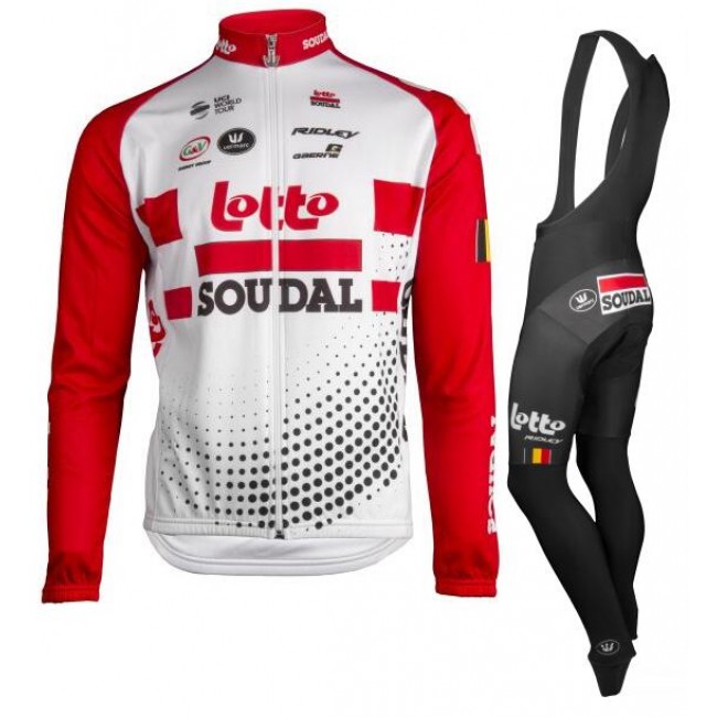 Lotto Soudal 2019 Fietskleding Set Fietsshirt lange mouw+Lange Fietsbroeken Bib 190224132 Lotto Soudal 2019 Fietskleding Set Fietsshirt lange mouw+Lange Fietsbroeken Bib 190224132