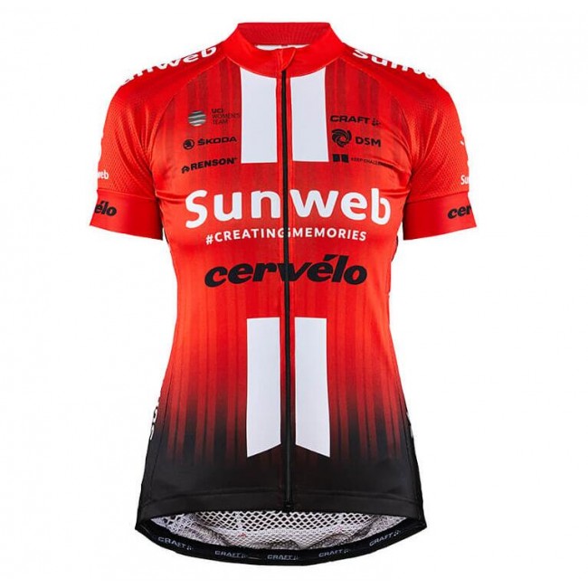 Team Sunweb 2019 Dames Fietsshirt korte mouw 19040738 Team Sunweb 2019 Dames Fietsshirt korte mouw 19040738