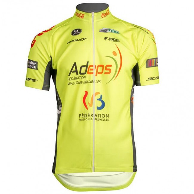 Wallonie-Bruxelles 2019 Fietsshirt korte mouw 19040747 Wallonie-Bruxelles 2019 Fietsshirt korte mouw 19040747