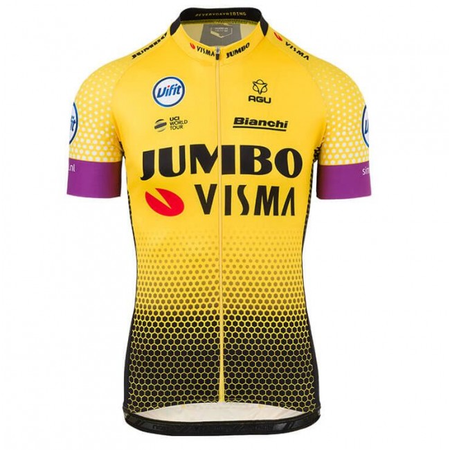 TEAM Jumbo-Visma 2019 Fietsshirt korte mouw 19040750 TEAM Jumbo-Visma 2019 Fietsshirt korte mouw 19040750