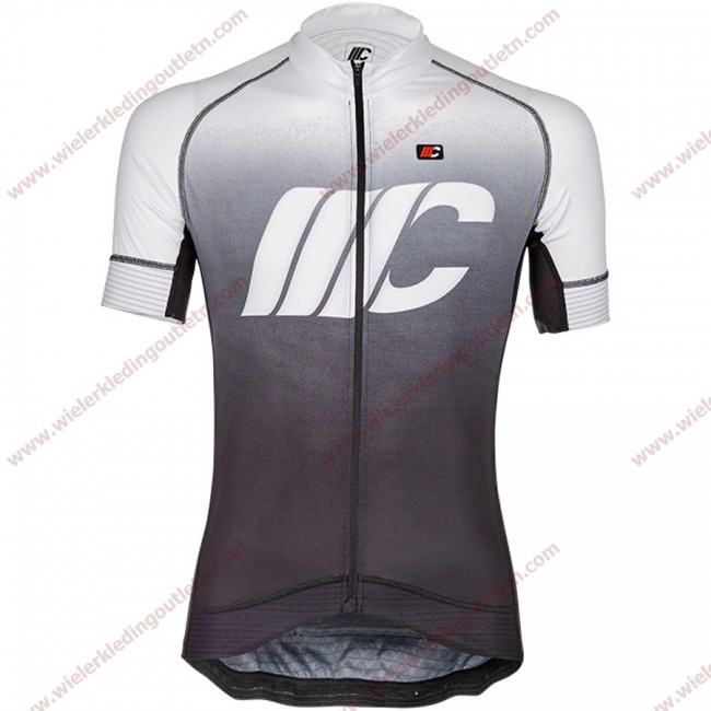 Cipollini Shading wit Zwart Wielershirt korte mouw 18C10308 Cipollini Shading wit Zwart Wielershirt korte mouw 18C10308