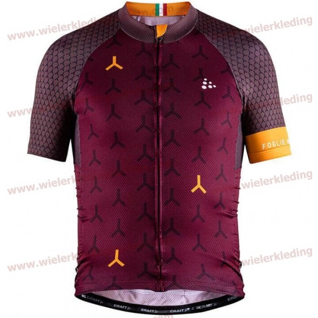 Craft Monuments GDL Foglie Morte 2018 Wielershirt Korte Mouwen D207 Craft Monuments GDL Foglie Morte 2018 Wielershirt Korte Mouwen D207