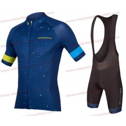 ENDURA Graphics Triangulate Wielerkleding Set Wielershirt korte mouwen+Fiets Koersbroek D120