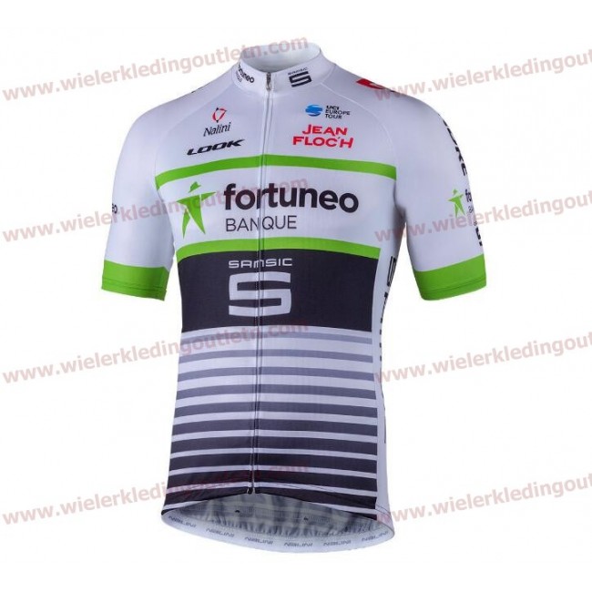 2018 Team Fortuneo Samsic Wielershirt Korte Mouwen D211 2018 Team Fortuneo Samsic Wielershirt Korte Mouwen D211