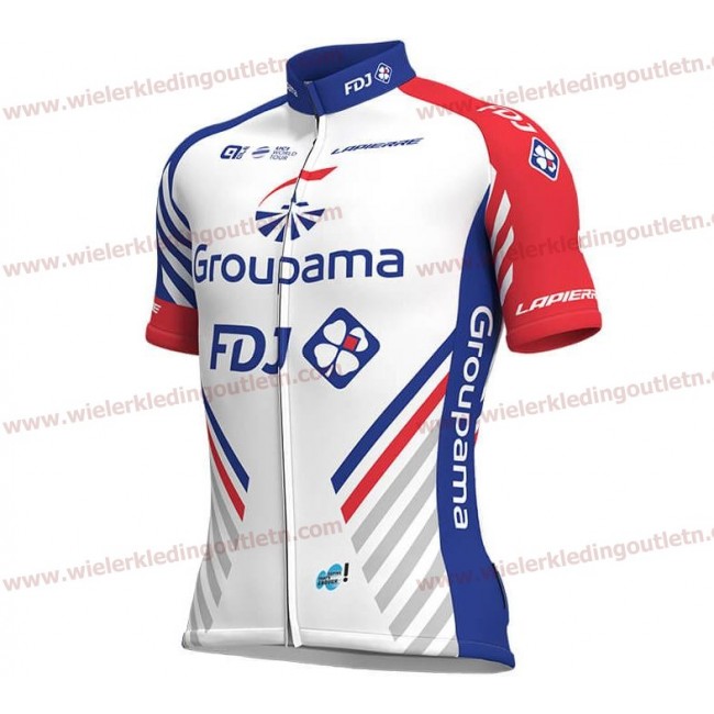 GROUPAMA-FDJ 2018 Wielershirt Korte Mouwen D229 GROUPAMA-FDJ 2018 Wielershirt Korte Mouwen D229
