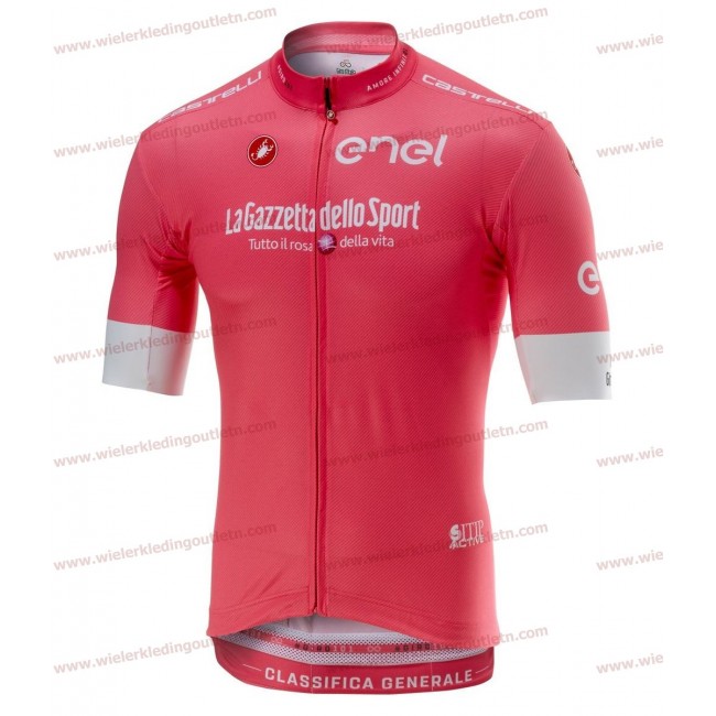 Giro d-Italia 2018 Rosa Wielershirt korte mouw 18A0185 Giro d-Italia 2018 Rosa Wielershirt korte mouw 18A0185