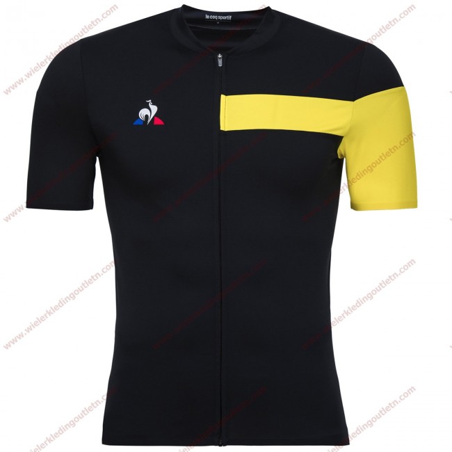 Le Coq Sportif Ultralight zwart Wielershirt korte mouw 18C10227 Le Coq Sportif Ultralight zwart Wielershirt korte mouw 18C10227
