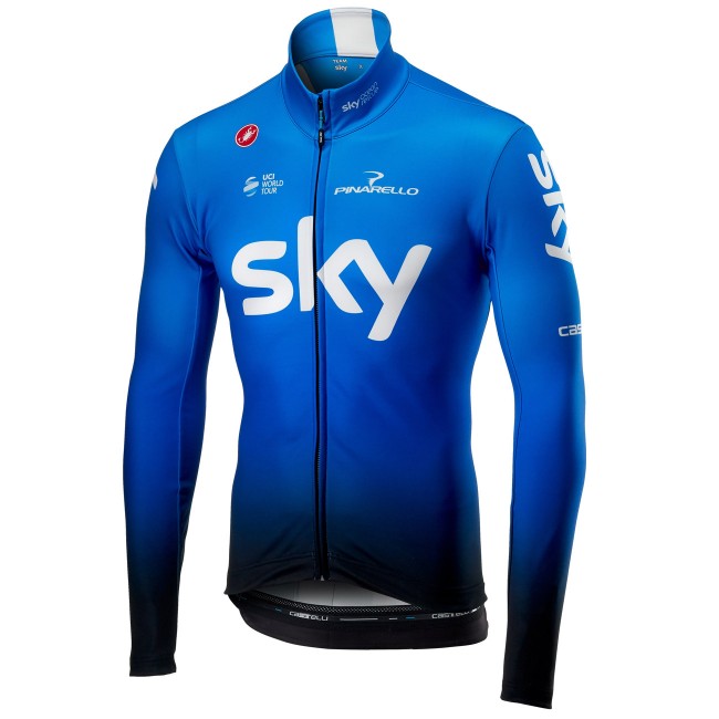 TEAM SKY 2019 Ocean Rescue Thermal Fietsshirt lange mouw 190224044 TEAM SKY 2019 Ocean Rescue Thermal Fietsshirt lange mouw 190224044