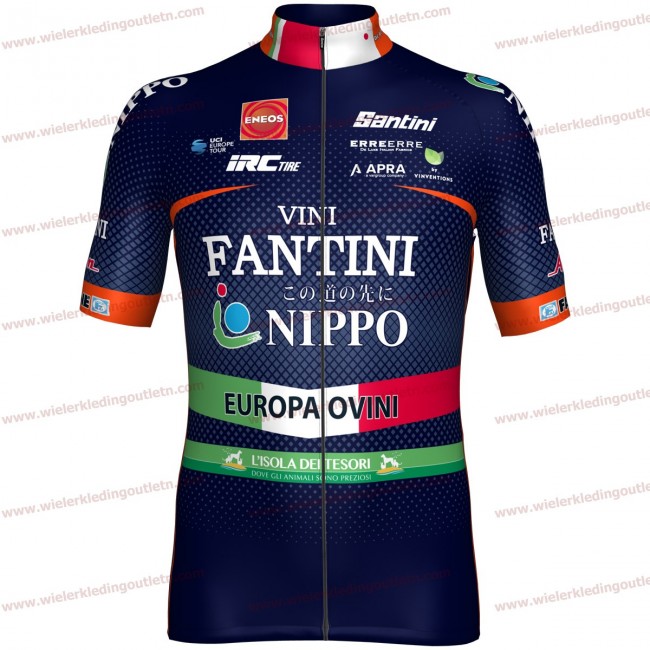 Nippo-Vini Fantini-Europa Ovini 2018 Wielershirt Korte Mouwen D201 Nippo-Vini Fantini-Europa Ovini 2018 Wielershirt Korte Mouwen D201
