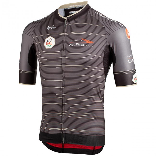 UAE Tour 2019 Black Fietsshirt korte mouw 190224021 UAE Tour 2019 Black Fietsshirt korte mouw 190224021