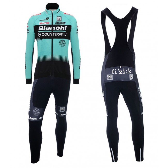 2018 Profteam Bianchi Countervail Fietskleding Fietsshirt lange mouw+Lange fietsbroeken Bib UfqtA 2018 Profteam Bianchi Countervail Fietskleding Fietsshirt lange mouw+Lange fietsbroeken Bib UfqtA