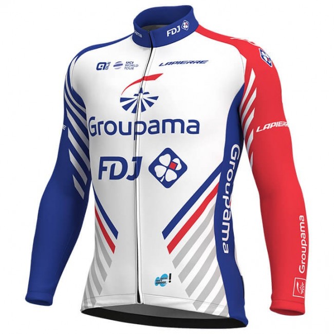2018 Profteam FDJ wit Wielershirts lange mouw 0Xz4M 2018 Profteam FDJ wit Wielershirts lange mouw 0Xz4M