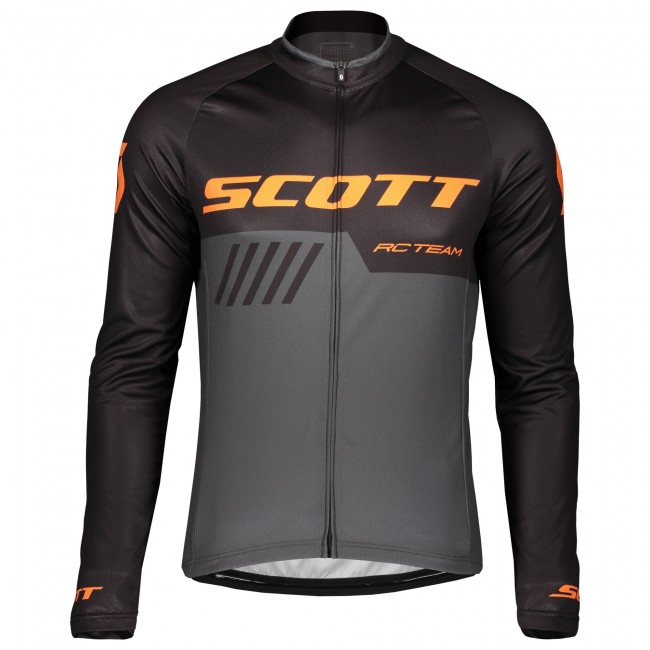 2019 Scott-RC-Profteam zwart-Gris-Orange Wielershirts lange mouw 0SNab 2019 Scott-RC-Profteam zwart-Gris-Orange Wielershirts lange mouw 0SNab
