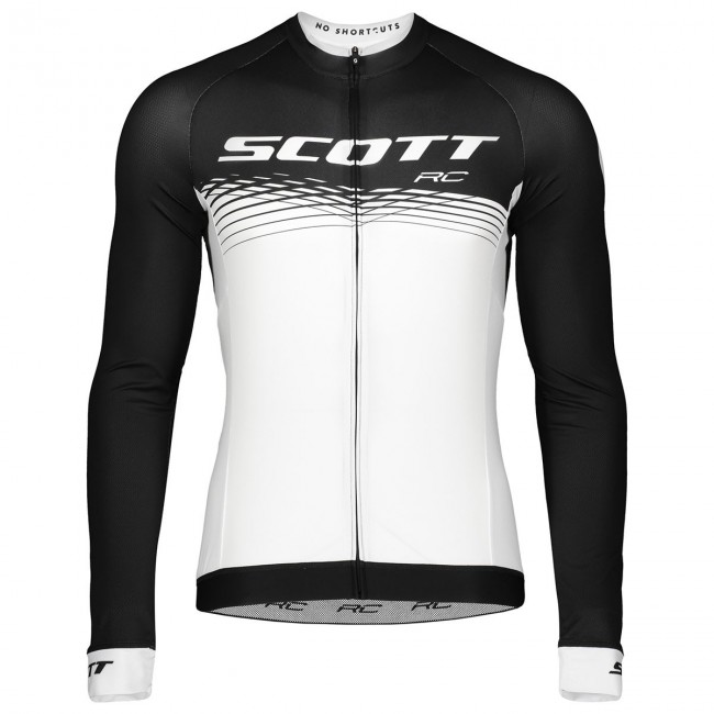 2019 Scott-RC PRO zwart-wit Wielershirts lange mouw OanhQ 2019 Scott-RC PRO zwart-wit Wielershirts lange mouw OanhQ