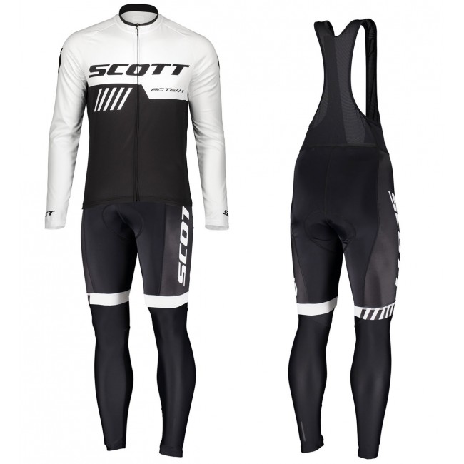 2019 Scott-RC-Profteam zwart-wit Fietskleding Fietsshirt lange mouw+Lange fietsbroeken Bib T8kcW 2019 Scott-RC-Profteam zwart-wit Fietskleding Fietsshirt lange mouw+Lange fietsbroeken Bib T8kcW