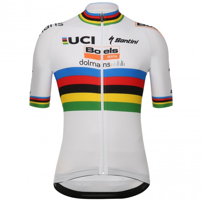 Boels Dolmans 2019 World Champion Fietsshirt korte mouw 19040719 Boels Dolmans 2019 World Champion Fietsshirt korte mouw 19040719