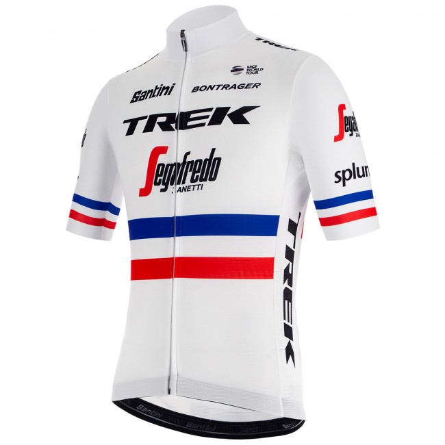 Trek Segafredo 2019 French Champion Fietsshirt korte mouw 190224099 Trek Segafredo 2019 French Champion Fietsshirt korte mouw 190224099