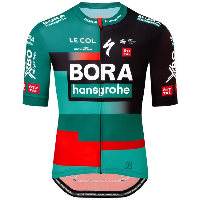 BORA-hansgrohe 2023 wielershirt met korte mouwen professioneel wielerteam BORA-hansgrohe 2023 wielershirt met korte mouwen professioneel wielerteam