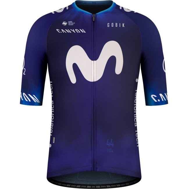 MOVISTAR 2023 wielershirt met korte mouwen professioneel wielerteam MOVISTAR 2023 wielershirt met korte mouwen professioneel wielerteam