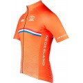 NEDERLAND 2022 wielershirt korte mouw (lange rits) nationale wielerploeg NEDERLAND 2022 wielershirt korte mouw (lange rits) nationale wielerploeg
