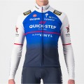 Quick Step Alpha Vinyl 2022 fietsshirt met lange mouwen professioneel wielerteam Quick Step Alpha Vinyl 2022 fietsshirt met lange mouwen professioneel wielerteam