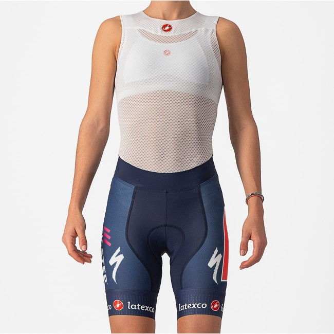 Soudal Quick-Step 2023 Competizione fietsbroek dames short professioneel wielerteam Soudal Quick-Step 2023 Competizione fietsbroek dames short professioneel wielerteam