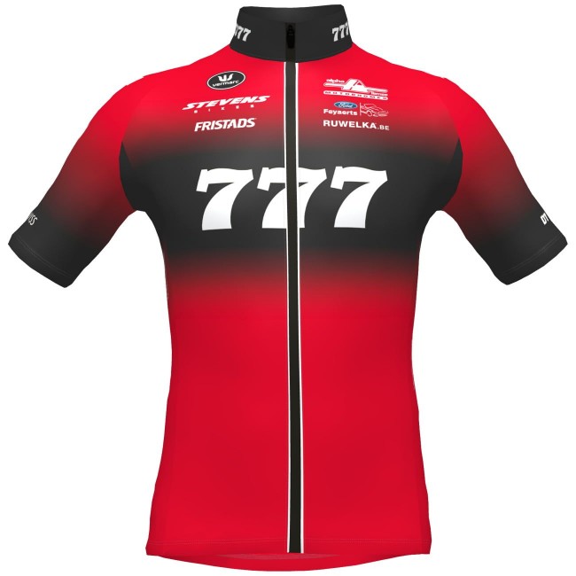 Team 777 2022 wielershirt met korte mouwen professioneel wielerteam Team 777 2022 wielershirt met korte mouwen professioneel wielerteam