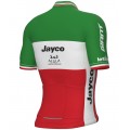 Team Jayco AlUla Italiaans kampioen 2023 wielershirt met korte mouwen - ALE professioneel wielerteam Team Jayco AlUla Italiaans kampioen 2023 wielershirt met korte mouwen - ALE professioneel wielerteam