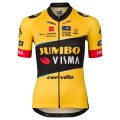 TEAM JUMBO-VISMA 2023 dames wielershirt met korte mouwen professioneel wielerteam TEAM JUMBO-VISMA 2023 dames wielershirt met korte mouwen professioneel wielerteam