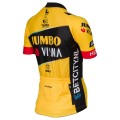 TEAM JUMBO-VISMA 2023 dames wielershirt met korte mouwen professioneel wielerteam TEAM JUMBO-VISMA 2023 dames wielershirt met korte mouwen professioneel wielerteam
