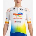 Team TotalEnergies 2022 wielershirt korte mouw (lange rits) professioneel wielerteam Team TotalEnergies 2022 wielershirt korte mouw (lange rits) professioneel wielerteam